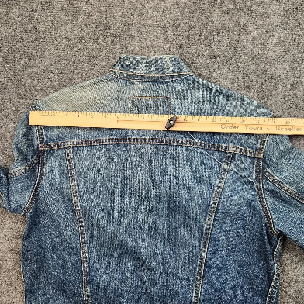 Levis Type 3 Sample Jacket Mens Medium Blue‎ Cone Denim Trucker Pockets Classic - Picture 11 of 12